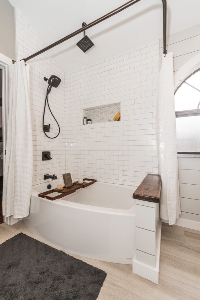 Barn Door Bathroom
