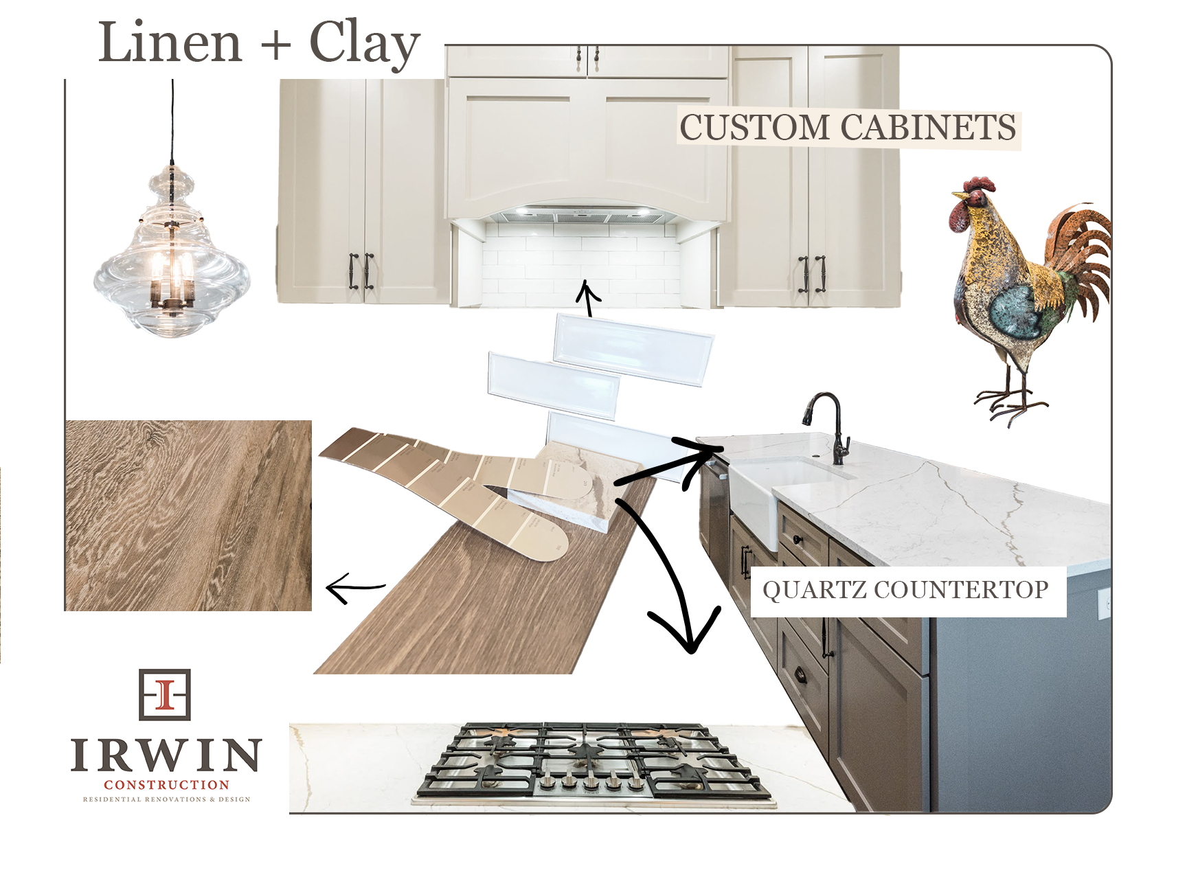 Design Board For Courtyard Casa