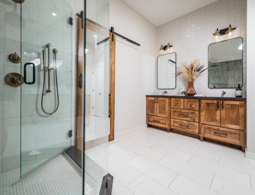 Fire and Hex Master Bathroom