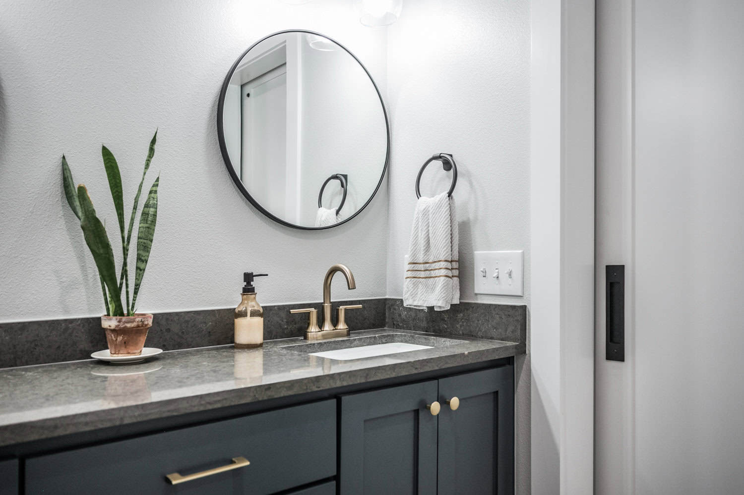 Moody Master Bathroom Before & After