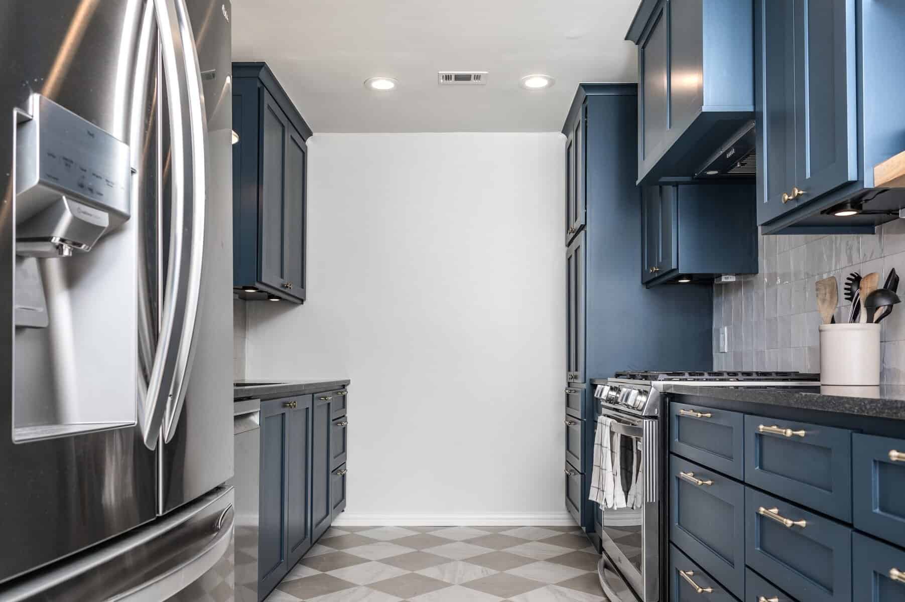 Timeless Midnight Blue Kitchen